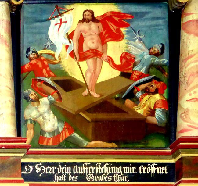Auferstehungsdarstellung von 1656